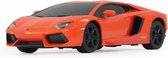 RC Lamborghini Aventador jongens 27 MHz 1:24 oranje