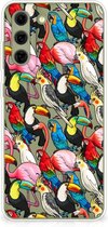 Leuk TPU Backcase Geschikt voor Samsung Galaxy S21FE Telefoon Hoesje Birds