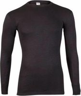 HL-tricot T-shirt Lange mouw zwart - 4XL