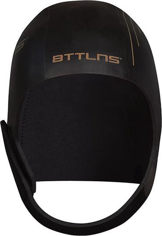 BTTLNS Neopreen Swim cap Khione 1.0 zwart/goud L