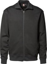 ID-Line 0622 Cardigan Sweatshirt ZwartL