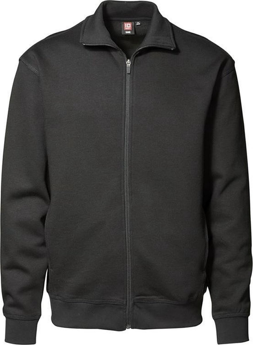 ID-Line 0622 Cardigan Sweatshirt ZwartL
