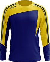 Masita | Forza Dames & Heren Sweater - Mouw met Duimgaten - NAVY/YELLOW - M