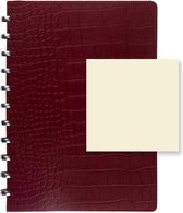 Atoma | Notebook Systeem | Pur | Copy book | croco edition | A4 | rood | Blanco