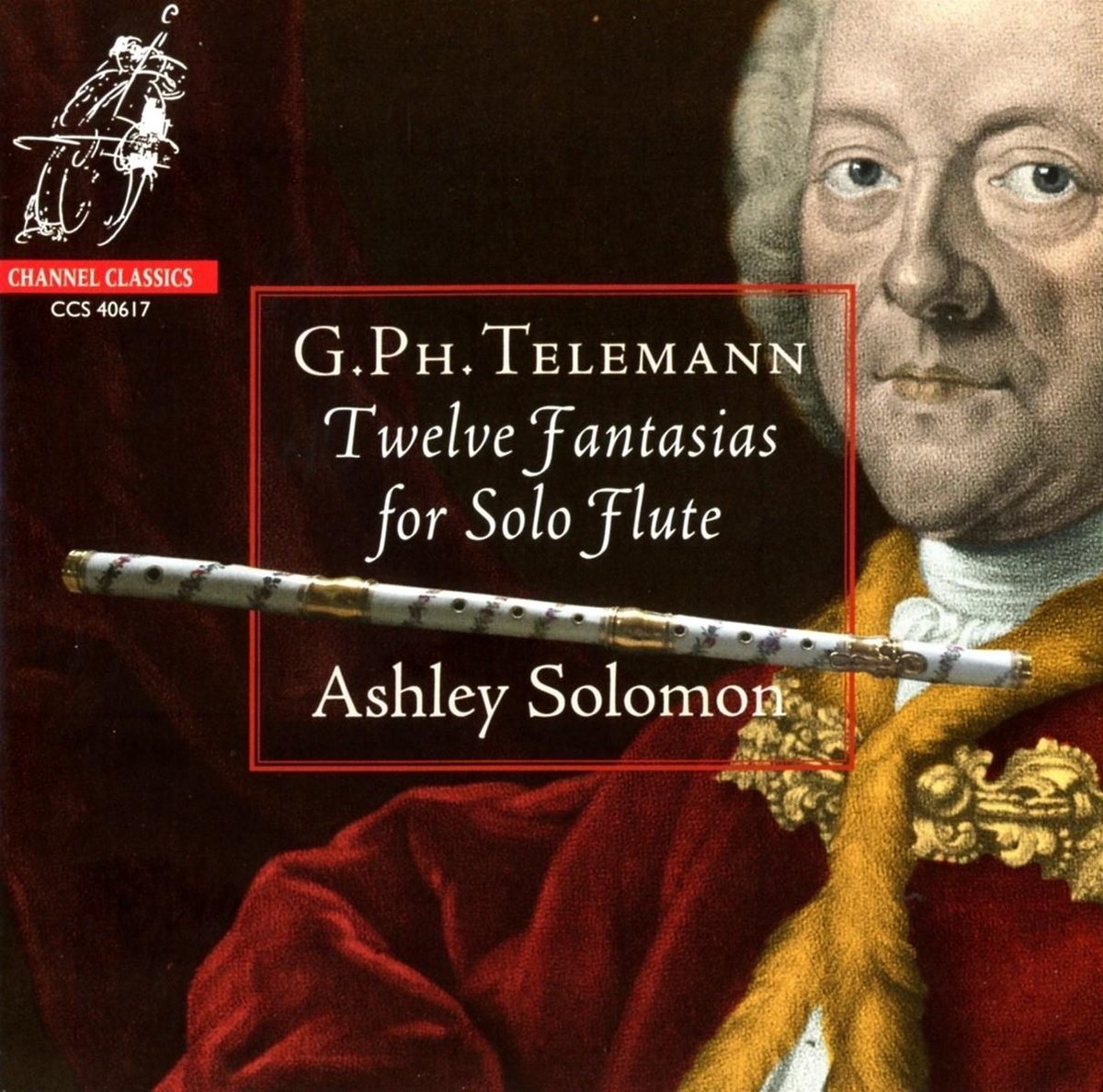 Ashley Solomon - Telemann: Twelve Fantasias For Solo Flute (CD)