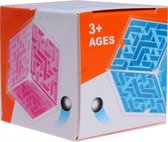 behendigheidsspel 3D-kubus junior 5 x 5 cm