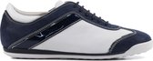 La Cabala Sneakers Dames - Lage sneakers / Damesschoenen - Leer    -  L902004 - Blauw - Maat 38