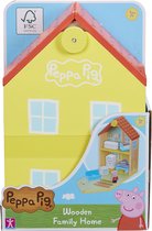 Peppa Pig Houten Speelgoed - Speelhuis inclusief Peppa figuur en accessoires - Geel