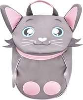 rugzak kitten junior 25 x 18 cm polyester grijs/roze
