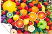 Affiche de jardin Pomme - Raisin - Fruit - 120x80 cm - Jardin