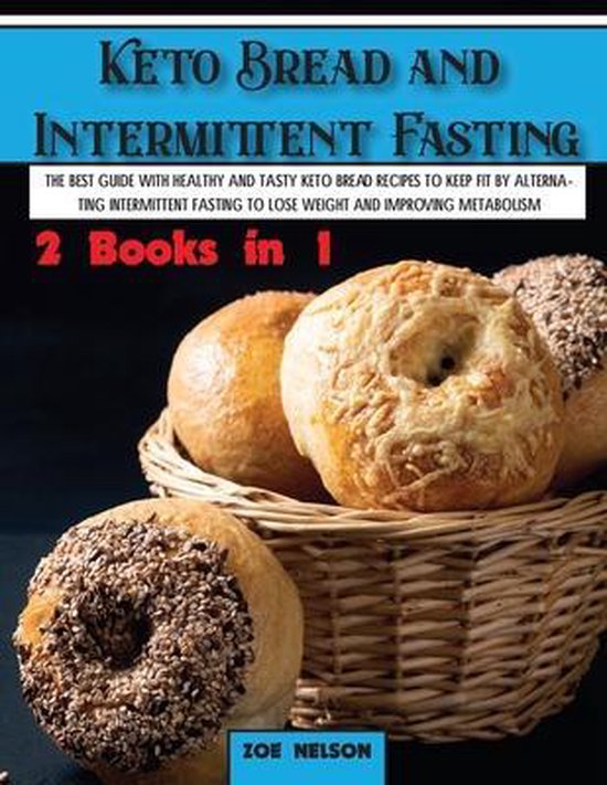 Healthy Cookbook- Keto Bread and Intermittent Fasting - cover