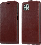 Shieldcase Samsung Galaxy A22 5G Flip case - bruin