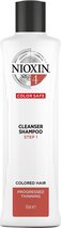 Nioxin System 4 Cleanser 300ml - Normale shampoo vrouwen - Voor Beschadigd haar/Droog haar/Gekleurd haar