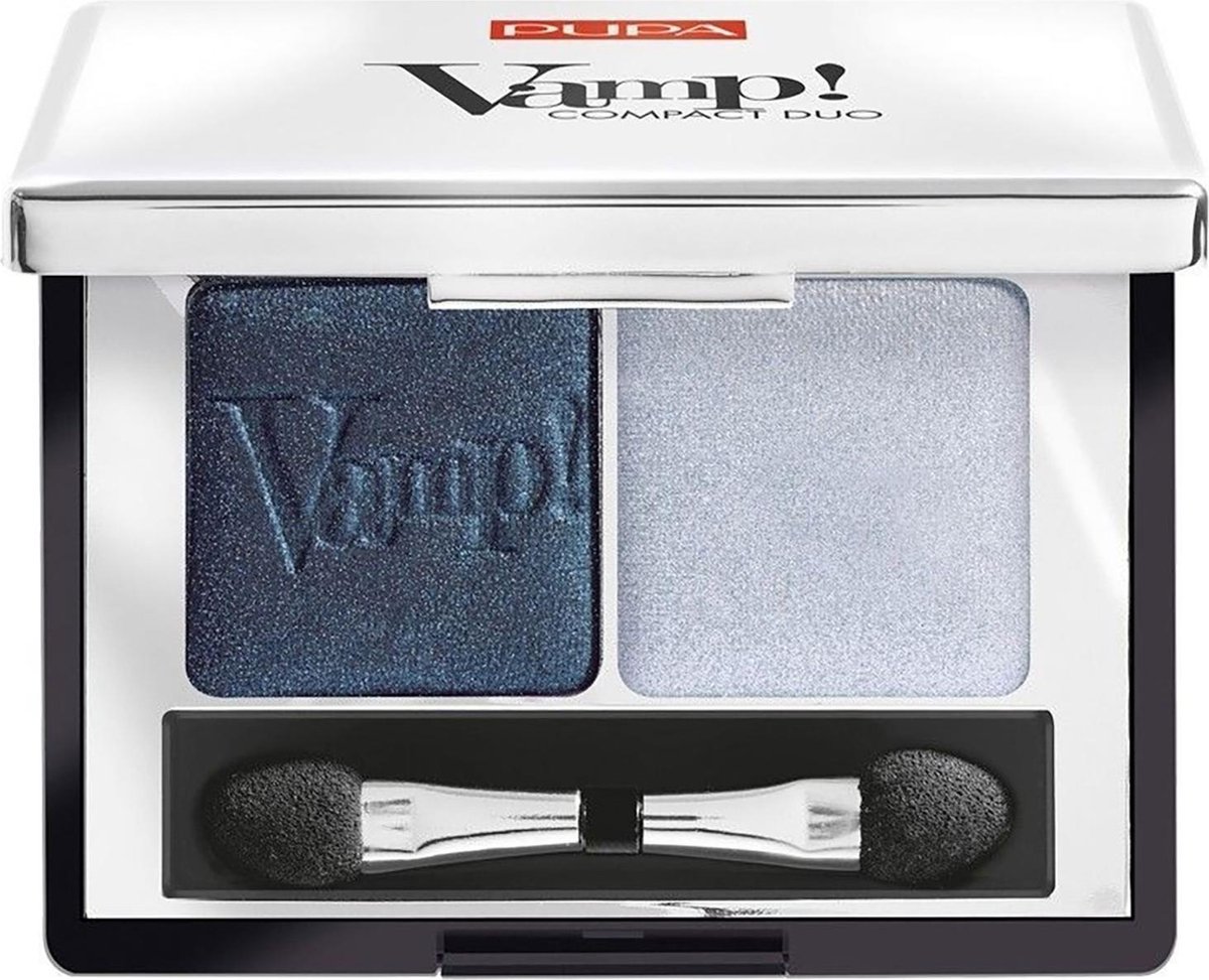 Goedkoopste Pupa - Vamp! Compact Duo Eyeshadow - 012 Magnetic Blue
