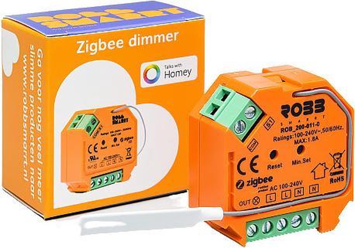 ROBB Smarrt Zigbee Dimmer 2-draads 400W | bol.com