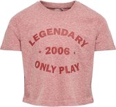Only Josefa SS Tee dames sportshirt rood