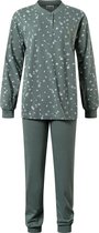 Lunatex tricot dames pyjama 4157 - Groen  - 3XL