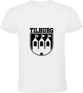 Tilburg Heren t-shirt | Willem 2 | willem ii | Wit