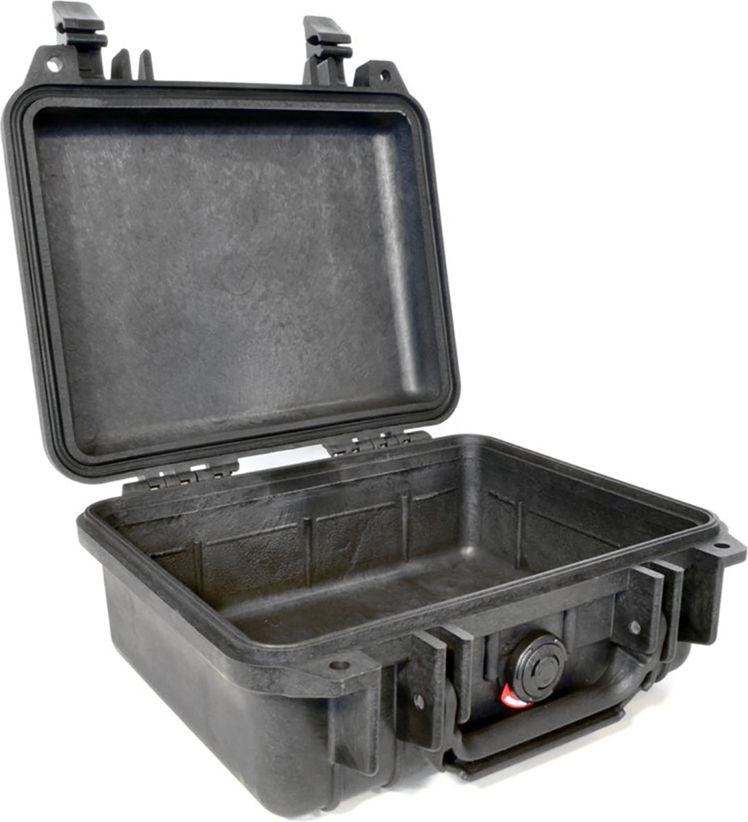 Peli Case   -   Camerakoffer   -   1200    -  Zwart   -  excl. plukschuim  23,50  x 18,10  x 10,50  cm (BxDxH)