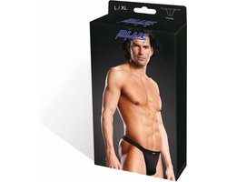 Blue Line - Performance Thong -Narrow Waistband String - L/XL - Zwart