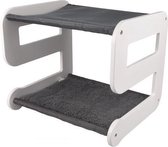 Flamingo Kattenmeubel Nova Stapelbed Wit 48X39,5X40Cm