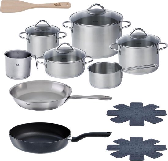 Fissler Cenit Pannenset 2-delig 24 Cm + 28 Cm - Anti-aanbak Inductie Pannen