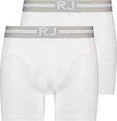 RJ Bodywear Everyday Breda boxer (2-pack) - heren boxer normale lengte - wit - Maat: XL