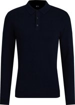 WE Fashion Heren fijngebreide polotrui - Maat S