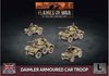 Afbeelding van het spelletje Daimler Armoured Car Troop (Plastic)