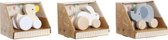 Houten spel DKD Home Decor dieren (3 pcs)