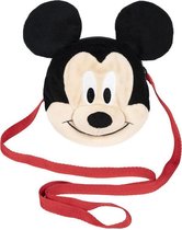 Schoudertas 3D Mickey Mouse black (18,9 x 21 x 6 cm)