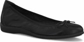 Tamaris Dames Ballerina 1-1-22100-26 003 zwart normaal Maat: 39 EU