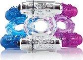 Vibrerende Penisring The Screaming O Owow Double Wammy Multicolour