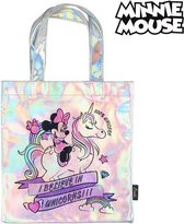 Handtas Minnie Mouse 72874 Roze Metaal