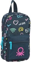 Etui Benetton Dot Com Marineblauw (33 Onderdelen)