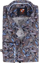 Suitable Overhemd HBD Paisley Donkerblauw - maat 42