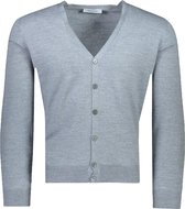 Gran Sasso  Vest Grijs Normaal - Maat XXL  - Heren - Herfst/Winter Collectie - Wol