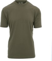 101 INC - Tactical t-shirt Quick Dry (kleur: Groen / maat: L)