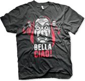 T-shirt homme La Casa De Papel -3XL- Bella Ciao! Zwart