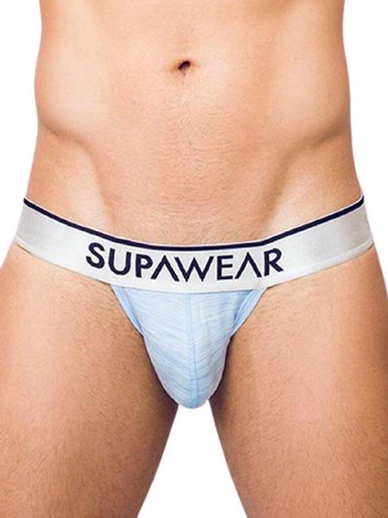Jock Strap NEOFAN Bleu Ciel Coton - Taille L/XL - Sous-vêtement Homme - Neuf étiqueté