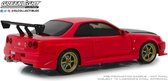 Nissan Skyline GT-R Coupe 1999 Red Matt Black