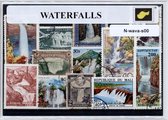 Watervallen – Luxe postzegel pakket (A6 formaat) : collectie van verschillende postzegels van watervallen – kan als ansichtkaart in een A6 envelop - authentiek cadeau - kado - gesc