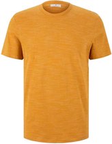 Tom Tailor Korte mouw T-shirt - 1027435 Camel (Maat: XL)