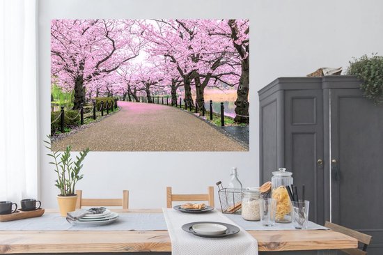 Affiche Sakura - Printemps - Japon - 180x120 cm XXL