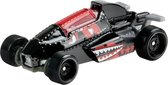 auto rod squad 2 jet z hot rod 7 cm rood/zwart