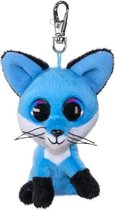 sleutelhanger Lumo Fox Blueberry blauw 8,5 cm