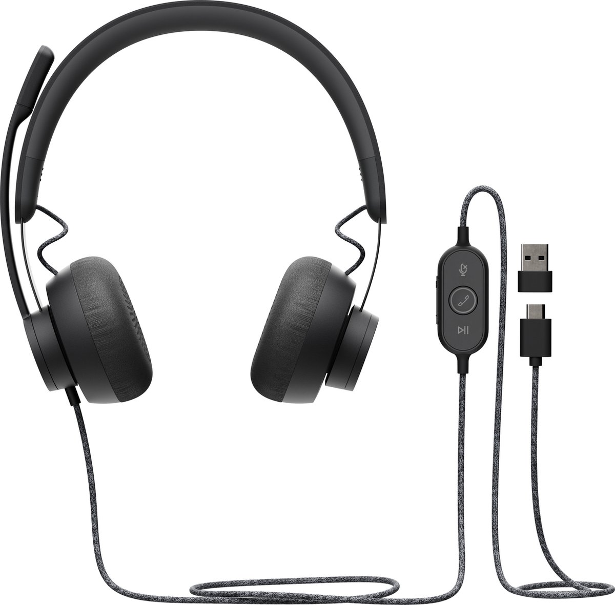 Logitech Zone Wired UC – USB Headset – USB-A/USB-C