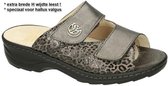 Fidelio Hallux -Dames -  brons - slippers & muiltjes - maat 38