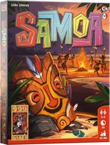 kaartspel Samoa karton oranje/rood