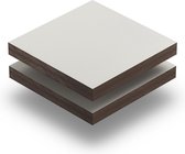 HPL plaat 6 mm dik - 150 x 90 cm - Structuur Lichtivoor